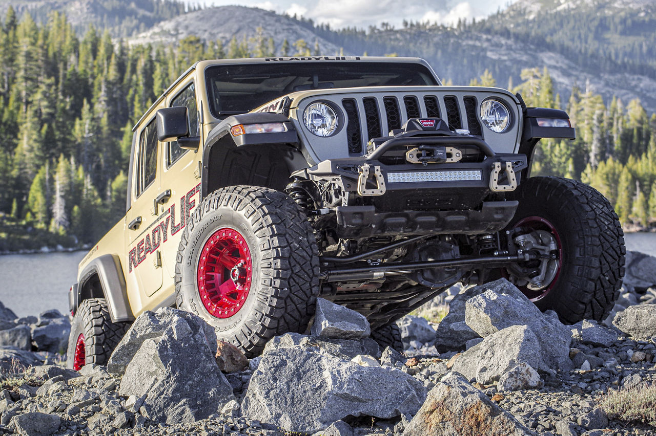 CHASSE / WAFFLE TANKER 1 RED CHASE トップス 2020 Jeep Gladiator Rubicon - Fuel WARP BEADLOCK - Red | Fuel Off